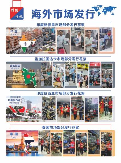 Overseas market distribution