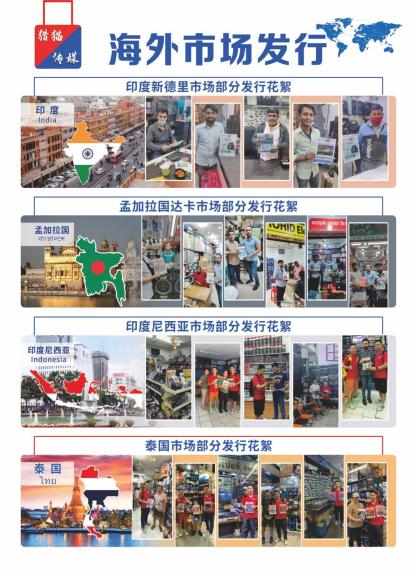 Overseas market distribution